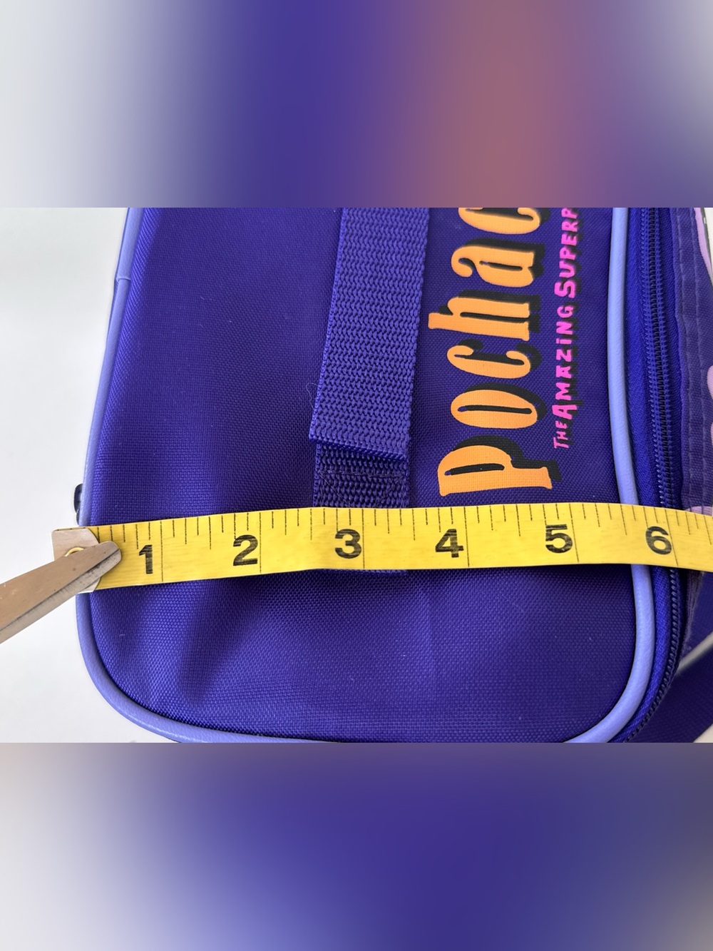 Sanrio Pochacco Purple Insulated Lunch Bag Cooler Crossbody Y2K Kawaii - Picture 13 of 13